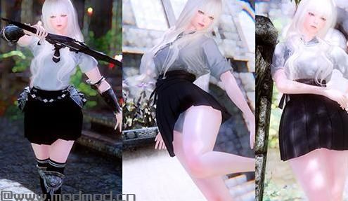 哪里有上古卷轴5 白发重甲师少女阿琳独立随从MOD百度网盘地址!