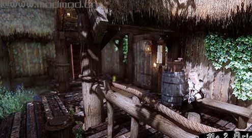 哪里有上古卷轴5 白发重甲师少女阿琳独立随从MOD百度网盘地址!