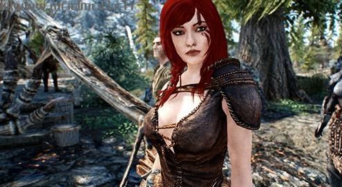 谁能给我上古卷轴5：天际重制版 红发女剑士普里希拉独立随从mod下载地址吗？