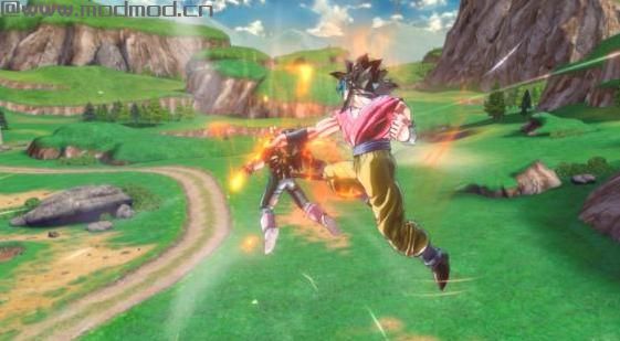 龙珠：超宇宙2 v1.08悟空超级赛亚人四超蓝融合MOD