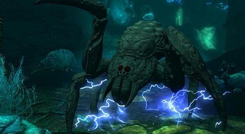 上古卷轴5 Arachnomorphs巨腿大蜘蛛生物MOD