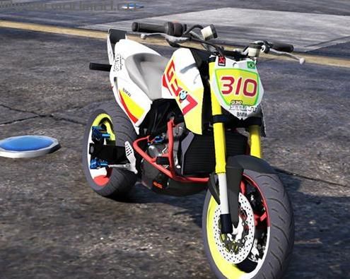 侠盗猎车5 KTM Duke 690无头特技摩托车MOD