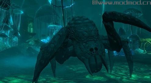 上古卷轴5 Arachnomorphs巨腿大蜘蛛生物MOD
