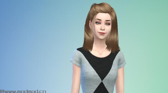 模拟人生4 英气可爱的小姐姐模拟人生4mod