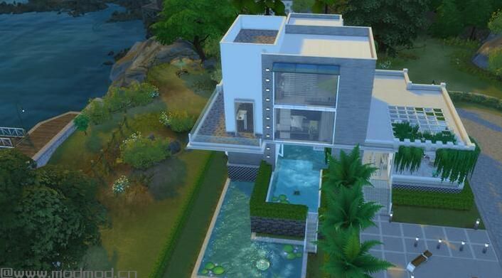 模拟人生4 v1.41现代居家别墅模拟人生4mod