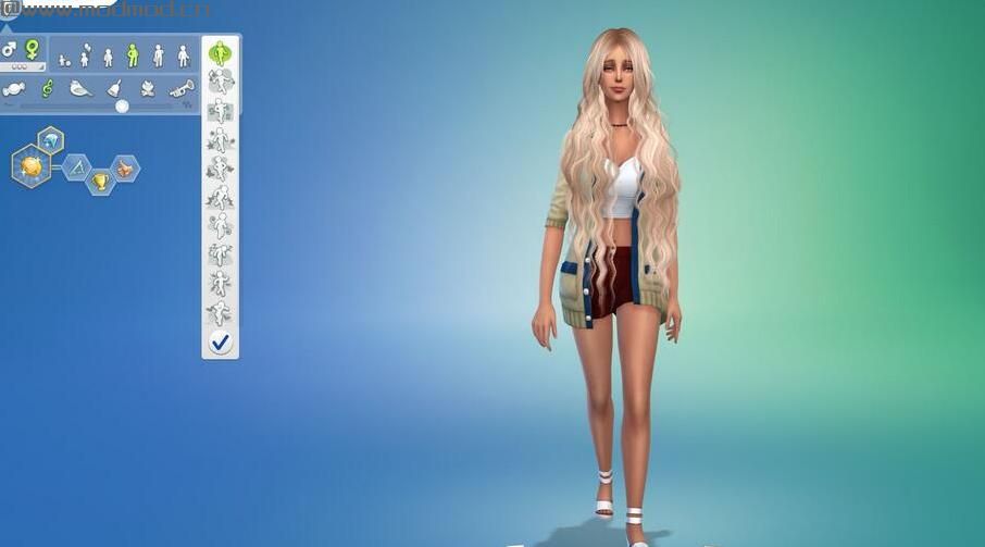 模拟人生4 慵懒的杰西卡御姐模拟人生4mod