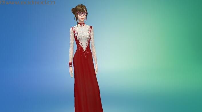 模拟人生4 英气可爱的小姐姐mod