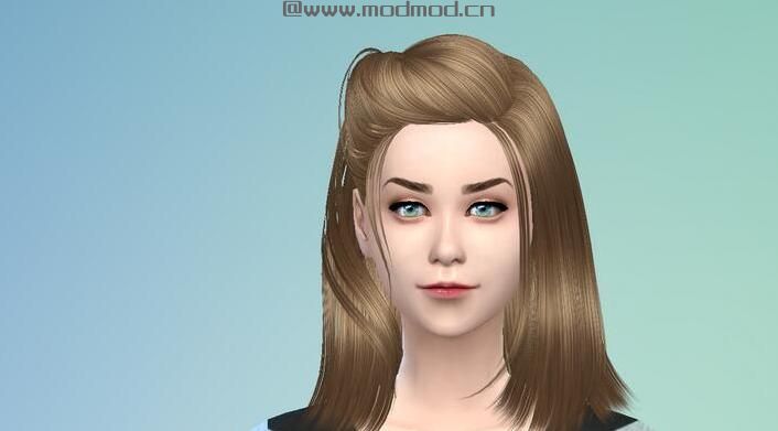 模拟人生4 英气可爱的小姐姐模拟人生4mod