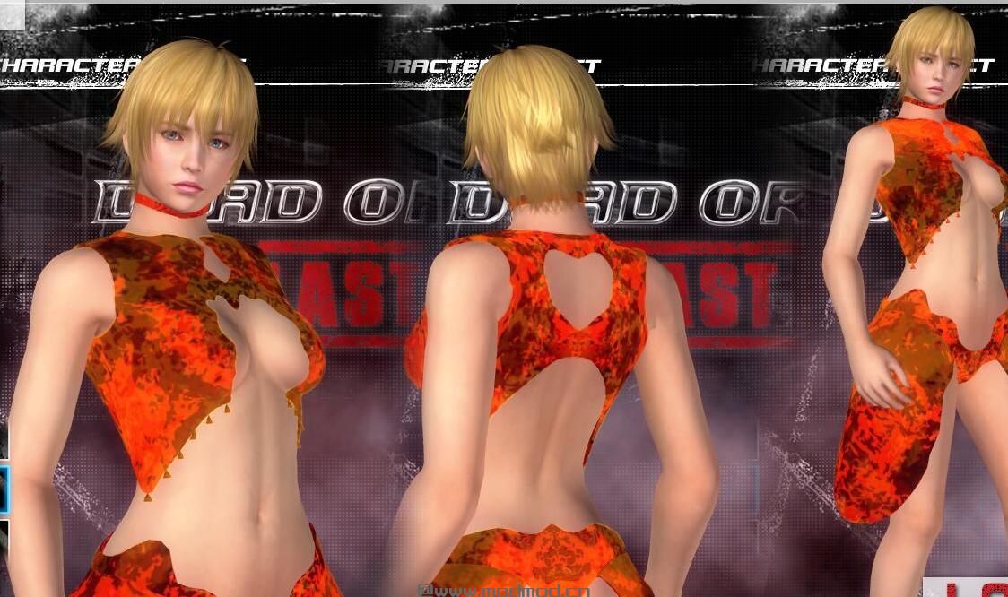 死或生5 LOC服装Eliot伪娘死或生5mod