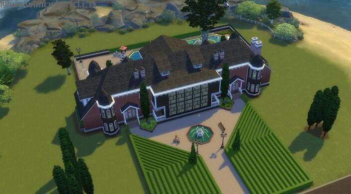 模拟人生4 v1.41虎斑湾超级豪宅mod