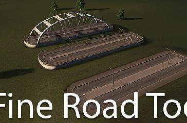 城市：天际线 v1.9.3f1Fine Road Tool道路精细工具城市：天际线mod