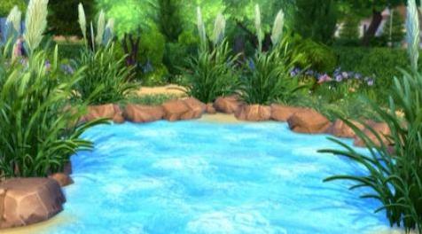 模拟人生4MOD：Terrain-Water 水草植物