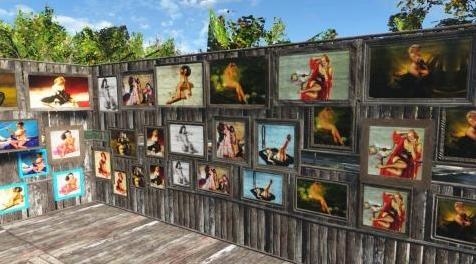 辐射4MOD：獨立 原子彈美女壁畫 34種高清! Standalone Atom Bomb Pinup Paintings by Zo