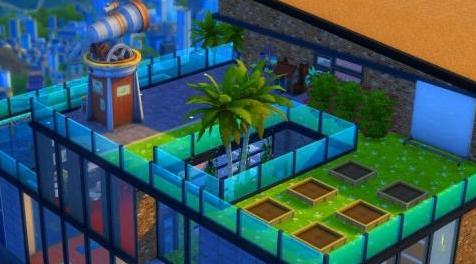 模拟人生4MOD：日蚀公寓森林版【40X30】很美的一座公寓