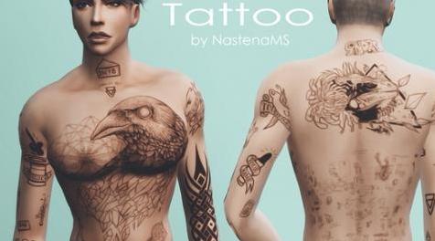 模拟人生4MOD：DNYB Tattoo #2 纹身