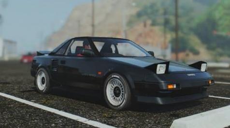 侠盗猎车手5MOD：1986丰田 MR2 AW11