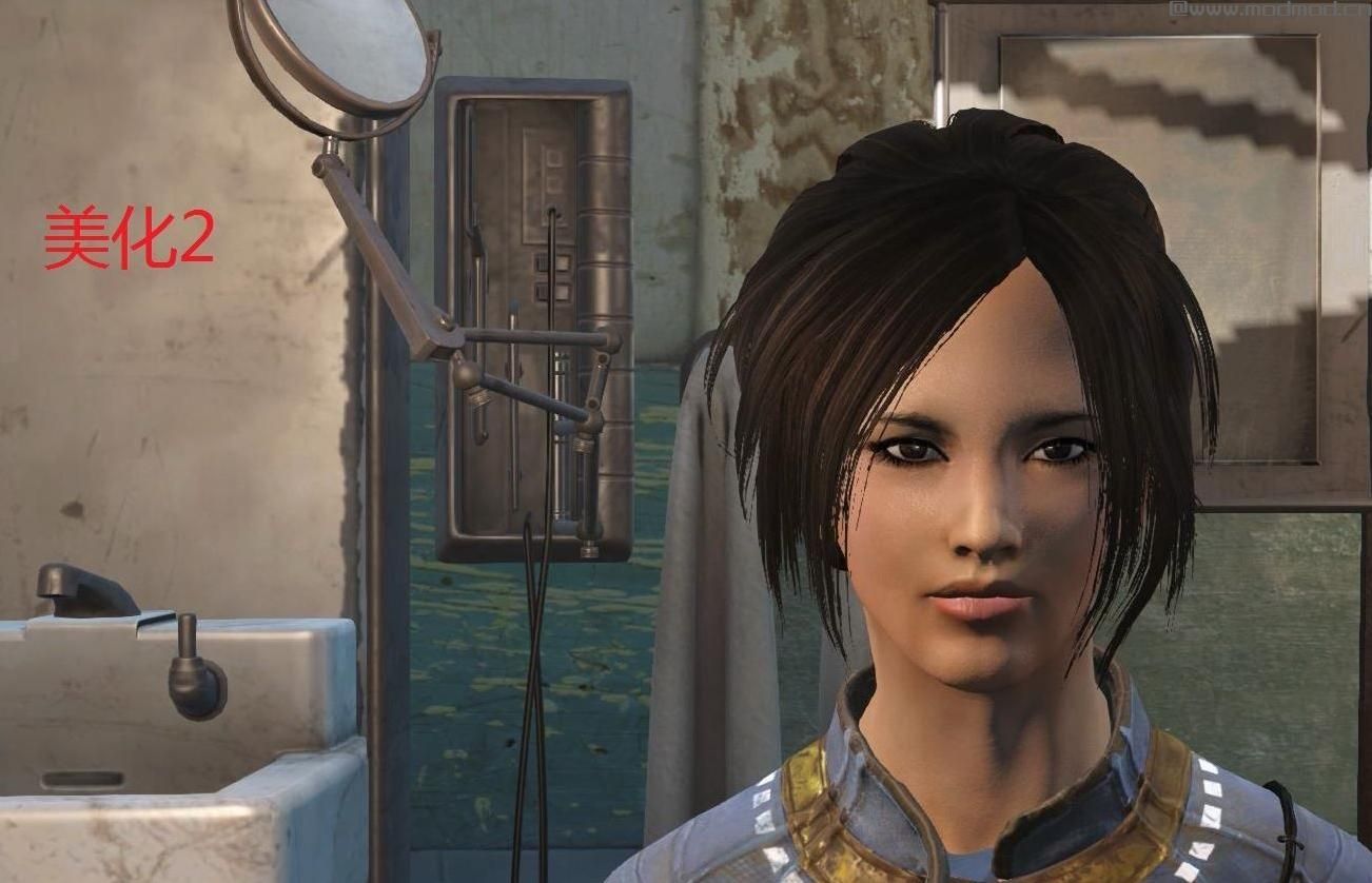 辐射4MOD：<HD 脸部柔滑> BY：Justice 之前有人发过，用过后效果很好，贴图宣传