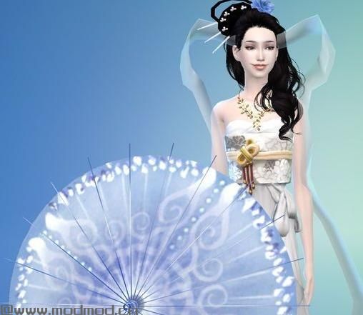 模拟人生4MOD：分享一位古代美女唐雨柔