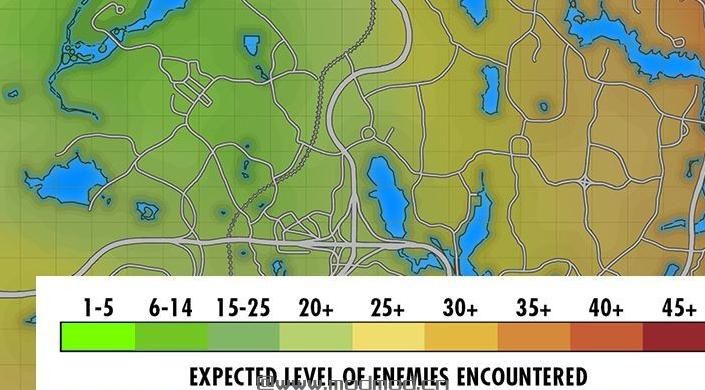 辐射4MOD：Tasty Map - Ultimate customizable map project ----彩色最终可定制地图计