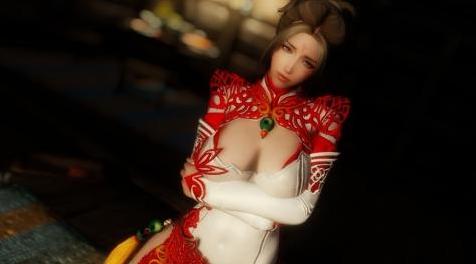 上古卷轴5：天际MOD：剑灵时装风华正茂_op FengHuaZhengMao - UNPB