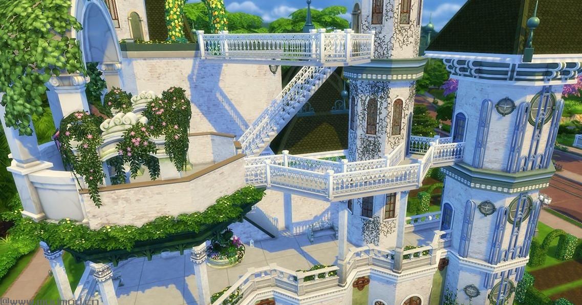 40X30无自定义小型城堡，全复古设计