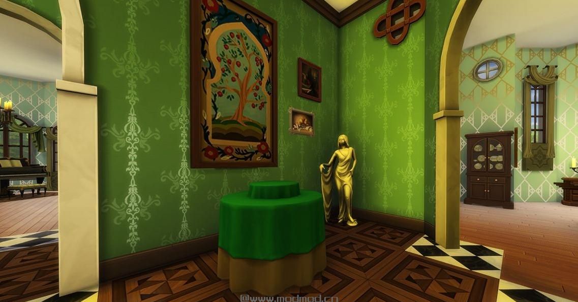 40X30无自定义小型城堡，全复古设计