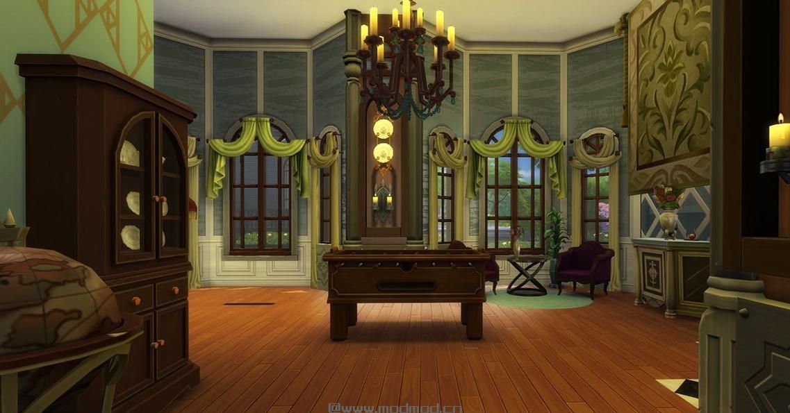 40X30无自定义小型城堡，全复古设计