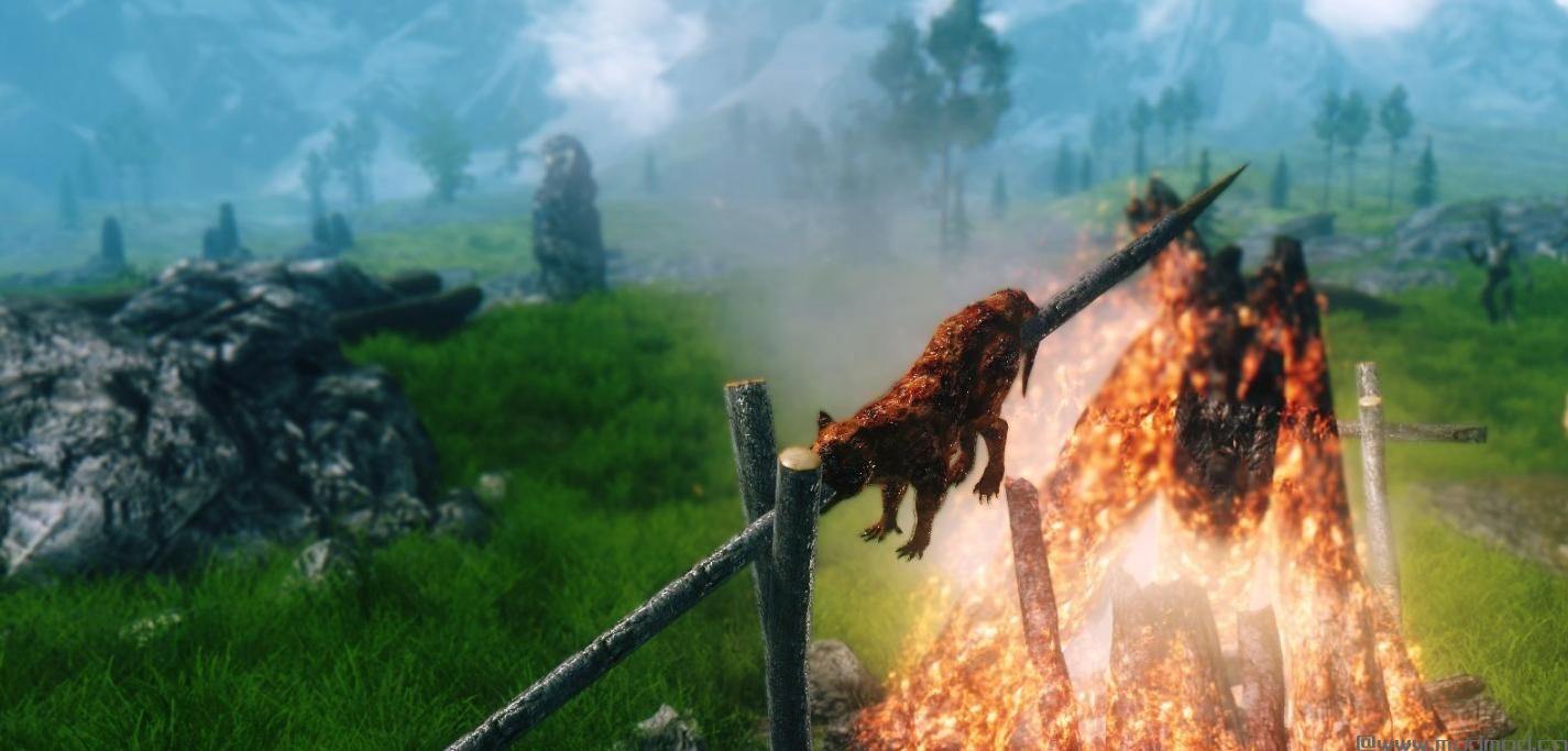 上古卷轴5：天际MOD：fucker enb（大概属于中低配范围）