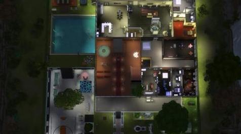 模拟人生4MOD：64x64极致奢华海景别墅