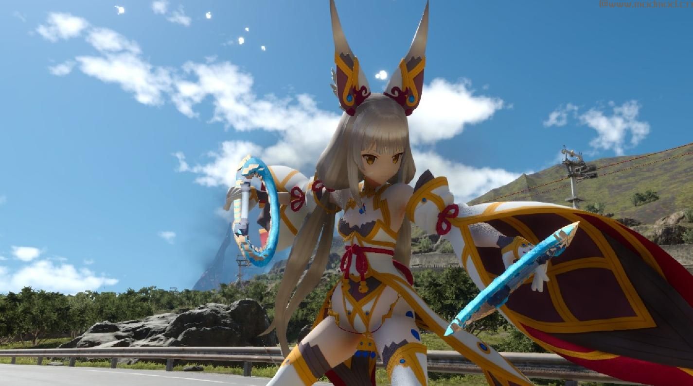 最终幻想15MOD：*XC2 SPOILER* Nia Catalyst - XC2 (Noctis Ver)