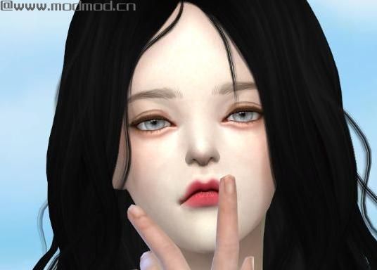 模拟人生4MOD：分享一个女小人 不知道你们会不会喜欢