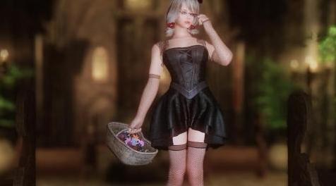 上古卷轴5：天际MOD：铁匠肥鸟性感萝莉服装