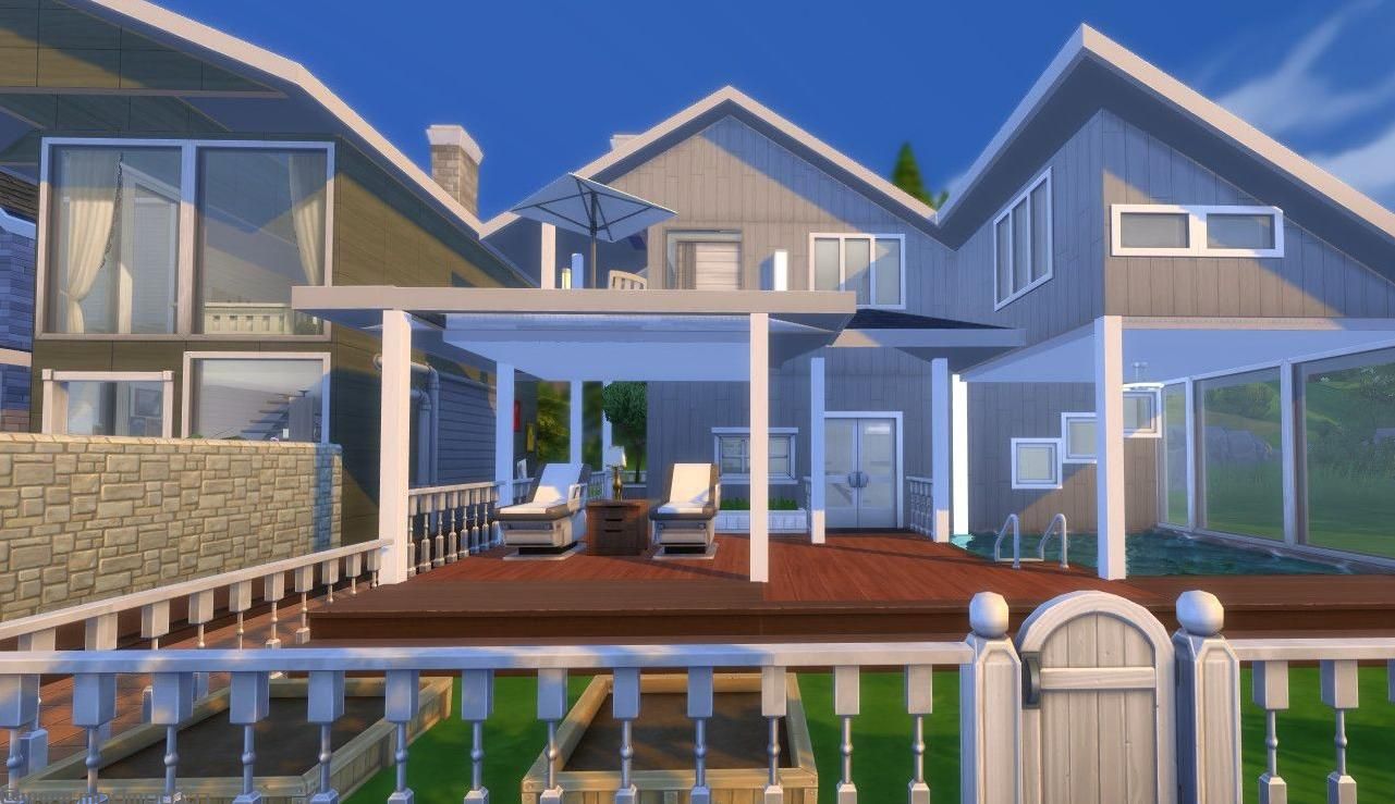 【3DM-Sims小组】不必切图，真正的邻里生活，温馨社区，你值得拥有。毕竟我这个只喜欢捏房子的人都在这个社区玩了好几天