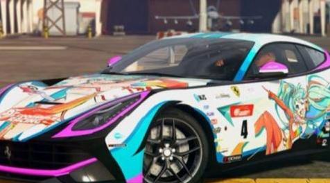 侠盗猎车手5MOD：Noraimo 2013 F12 Berlinetta Miku 2016赛车