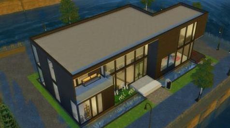 模拟人生4MOD：LANDSCAPE HOUSE