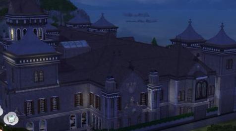 模拟人生4MOD：古墓丽影崛起 劳拉的都会庄园。