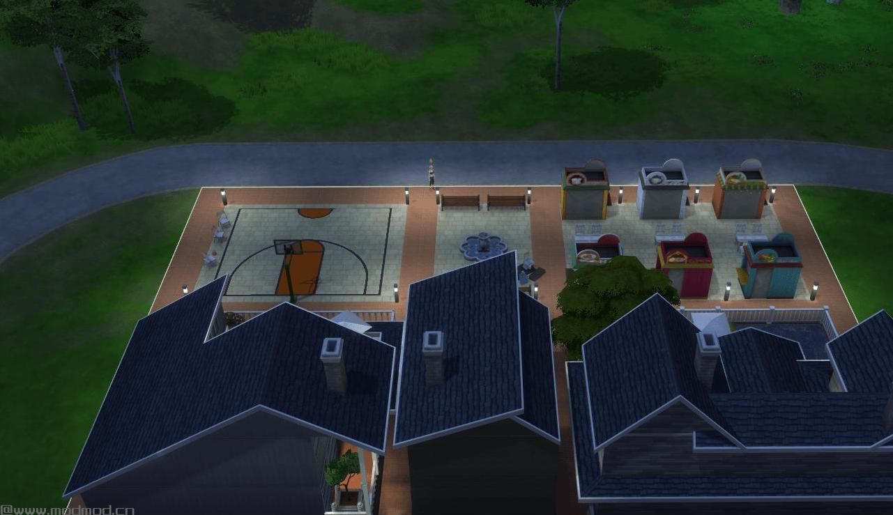 【3DM-Sims小组】不必切图，真正的邻里生活，温馨社区，你值得拥有。毕竟我这个只喜欢捏房子的人都在这个社区玩了好几天