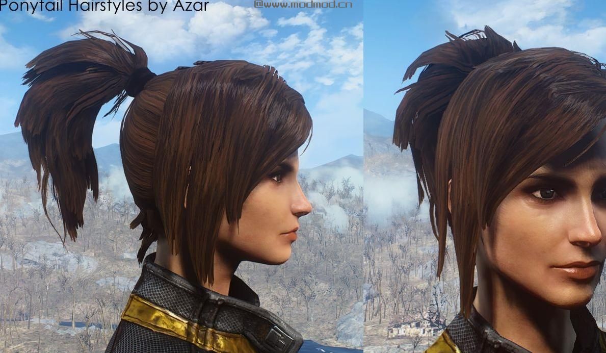 辐射4MOD：**阿扎尔德物理马尾***【简/汉化】更新1.6