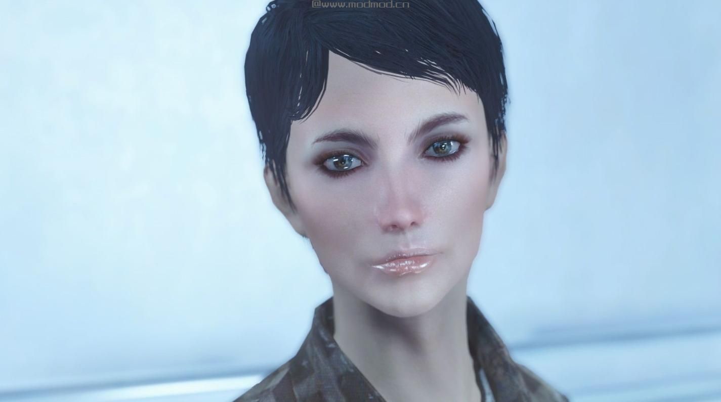 辐射4MOD：废土萝莉Piper/大萌神Curie/萝莉汉子Cait（新增一个脸部材质）