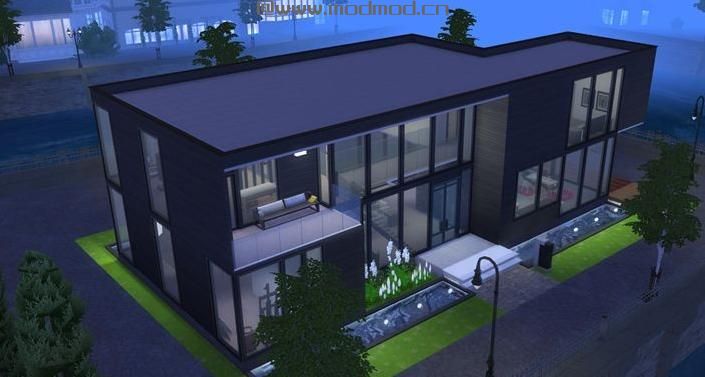 模拟人生4MOD：LANDSCAPE HOUSE