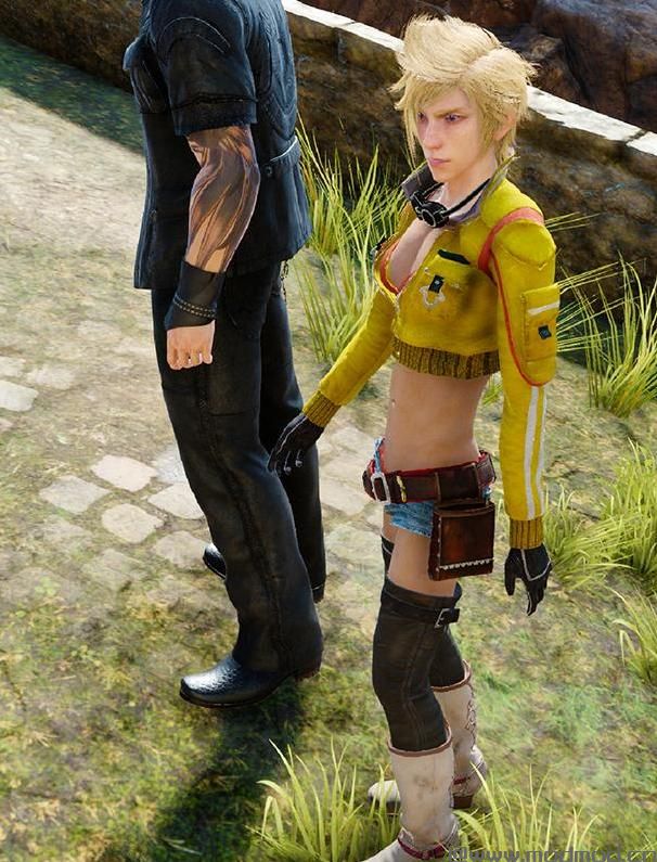 最终幻想15MOD：Cindy Style (Outfit for Prompto)