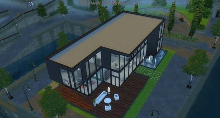 模拟人生4MOD：LANDSCAPE HOUSE