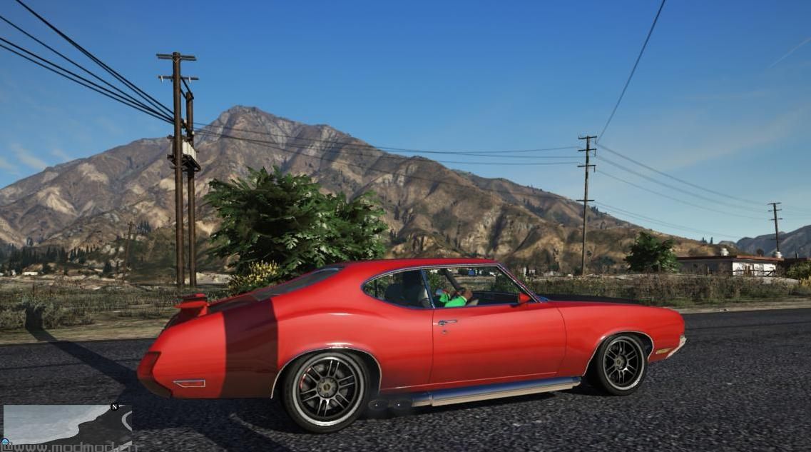 侠盗猎车手5MOD：Oldsmobile 442 ’1970