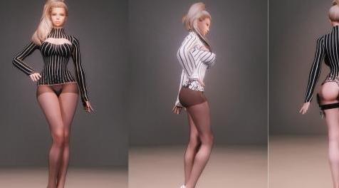 上古卷轴5：天际MOD：S-Outfit StoneHeart【含UUNP BodySlide数据】