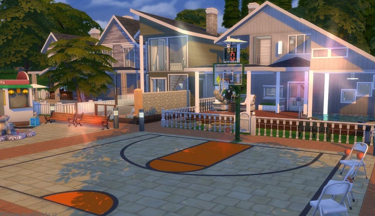 【3DM-Sims小组】不必切图，真正的邻里生活，温馨社区，你值得拥有。毕竟我这个只喜欢捏房子的人都在这个社区玩了好几天