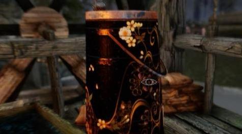 上古卷轴5：天际MOD：【东方臤夏绮丽谭】bug修复&middot;雕花空镂木，青蚨望月愁&mdash;&mdash;东方幻想风的桶、篮子、钱币