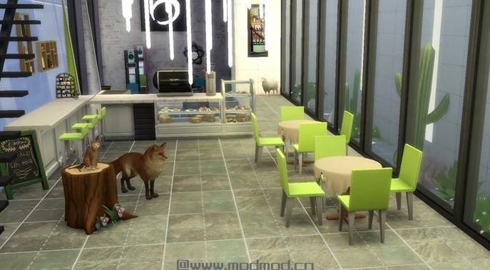 【新人首发】~咖啡馆~现代风格的动物主题咖啡馆——漂浮森林