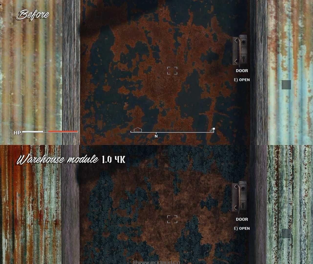 辐射4MOD：仓库、商店、定居点高清2K4K贴图