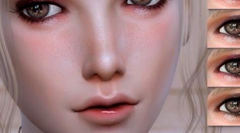 模拟人生4MOD：Bobur Eyeshadow 14-眼影
