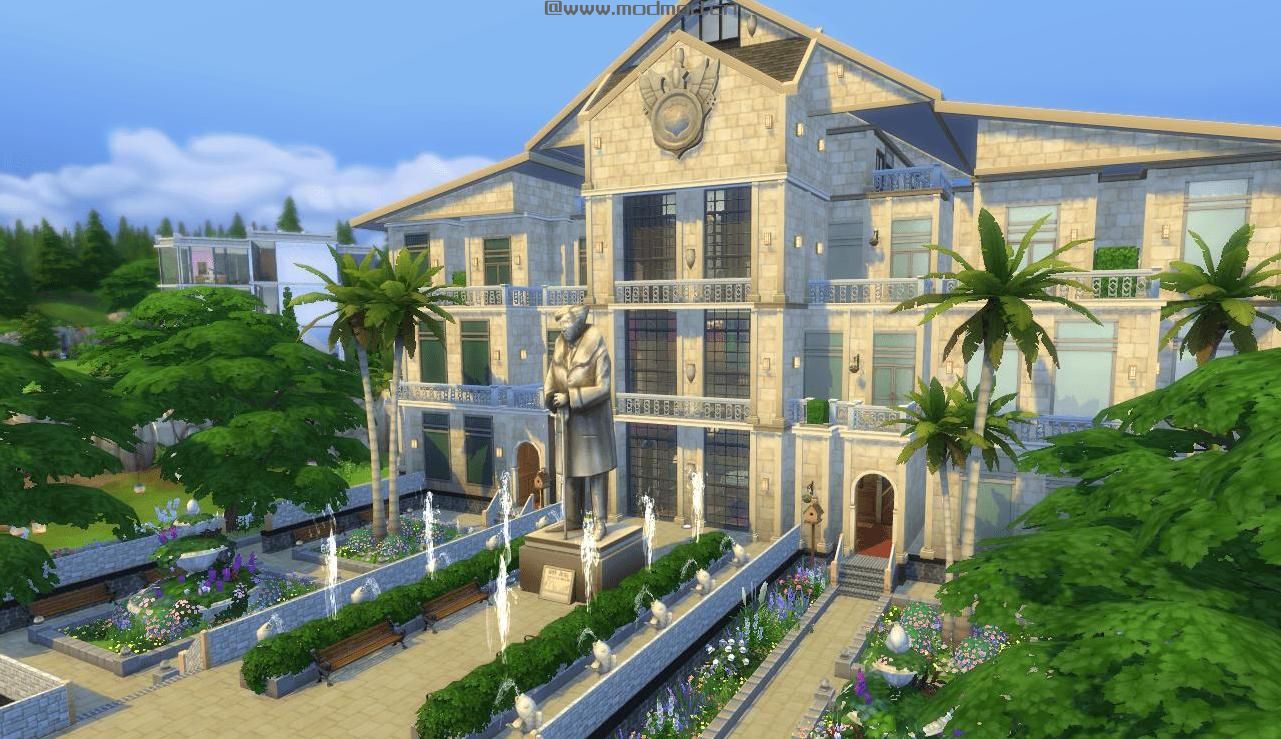 3DM-Sims小组】柳溪50x50别墅，拥有四辆超级豪车【我是说，玩具车0.0】，无mod，带有超级泳池，金碧辉煌音乐